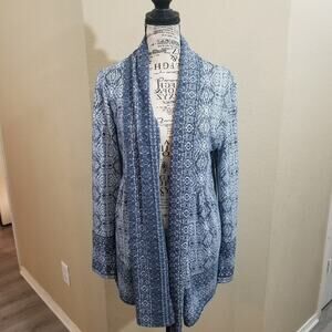 DALIA‎ buttonless cardigan size large